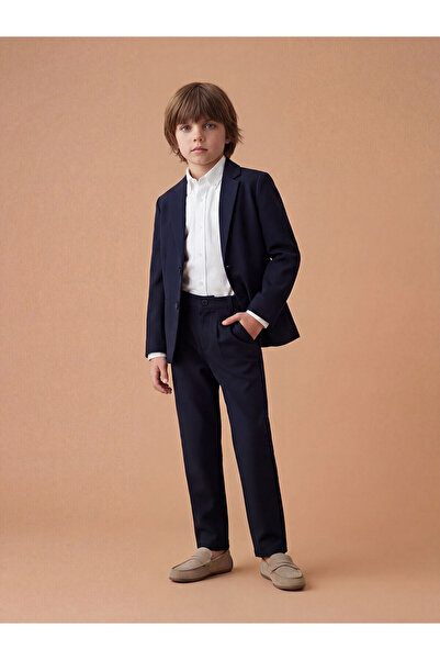 LC Waikiki Lcw Kids Indigo Boys' Classic Jacket and Pants