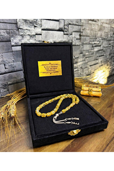 Koleksiyon Gerçek Altın Parçacık Detaylı Özel İsimli Kadife Kutulu El İşçiliğ...