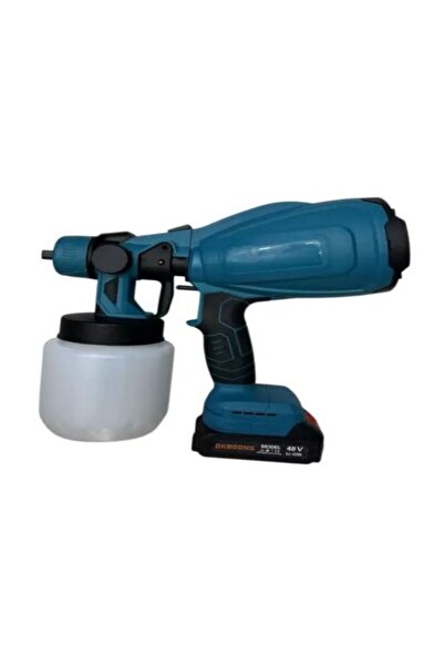 SimpluAcasa Pistol de Vopsit cu Acumulator 48V, Tehnologie HVLP, Rezervor 100...