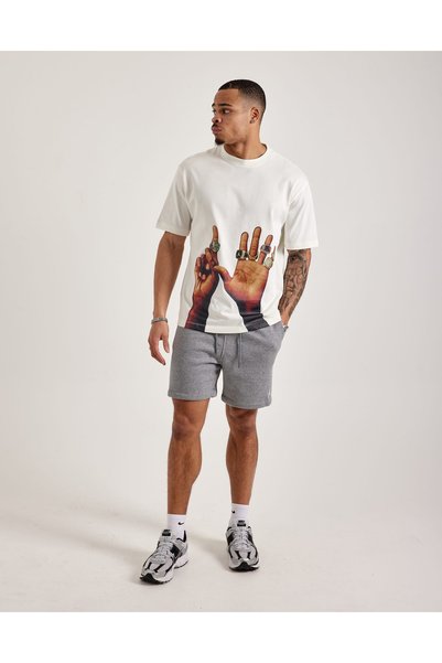 JORDAN Pantaloni scurți gri pentru bărbați Brooklyn Fleece