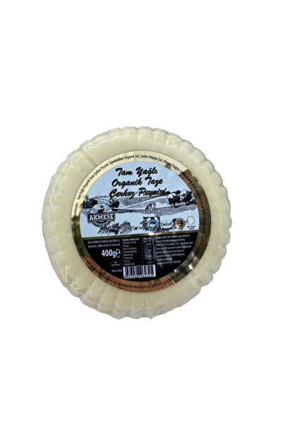 AKMEŞE Tam Yağlı Organik Taze Çerkez Peyniri 400 Gr