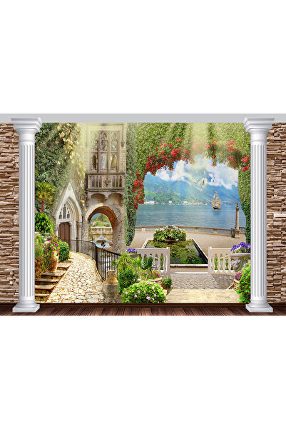 VIODESIGN Fototapet peisaje, autoadeziv, Corabia Mare , multicolor,80x120 cm ...