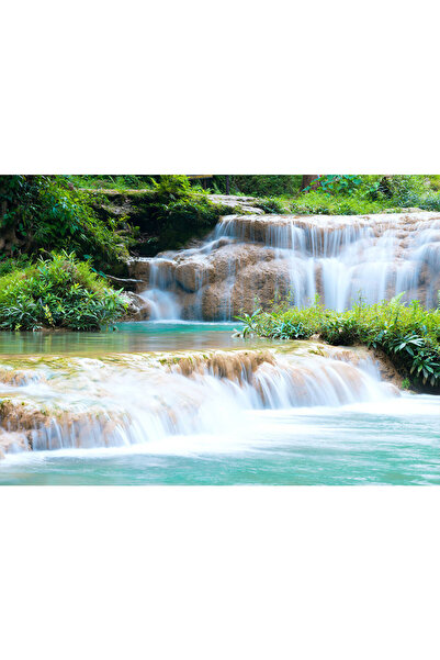 VIODESIGN Fototapet peisaje, autoadeziv, Cascada Involburata , multicolor,80x...