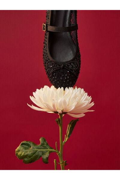 LC Waikiki Alita City Lcw Steps Black Girls' Ballet Flats with a Difference