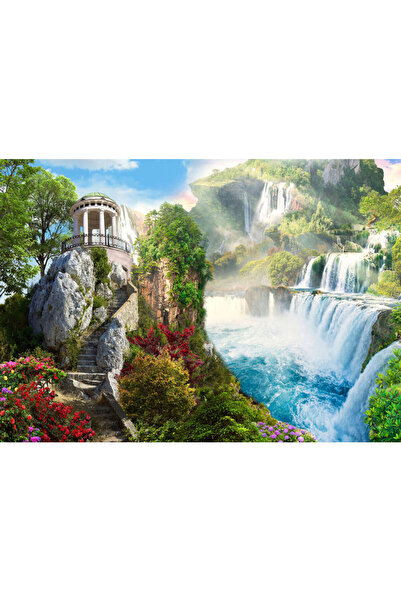 VIODESIGN Fototapet peisaje, autoadeziv, Observator Cascada , multicolor,80x1...