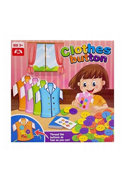 OEM Educational Game Association, Clothes with Colorful Buttons, +3 Years