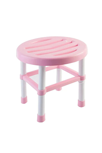 markentegra Yuvarlak Tabure 26x26 cm Pembe