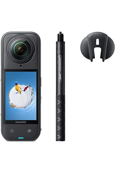 Insta360 X5 Action Camera, 8K, Snowboard Bundle