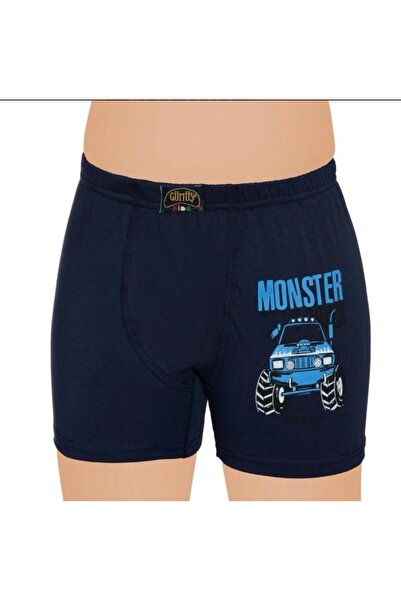 GÜMÜŞ 6-Piece Boys' Boxer Mixed Color Pattern-3110