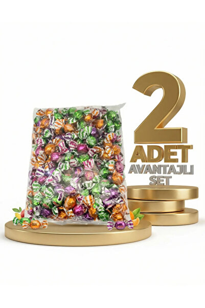 Afia Aybon Topşeker Meyveli Bonbon 2x1 Kg