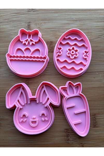 Çetin Tasarım43 Cookie Mold-Dough Shaper-Easter Themed Cookie Mold