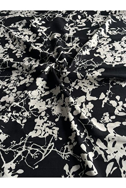 Kumaş sever قماش فيسكوز فاخر بطول 150 سم - يُباع بالمتر، قطن منسوج بنقوش زهري...