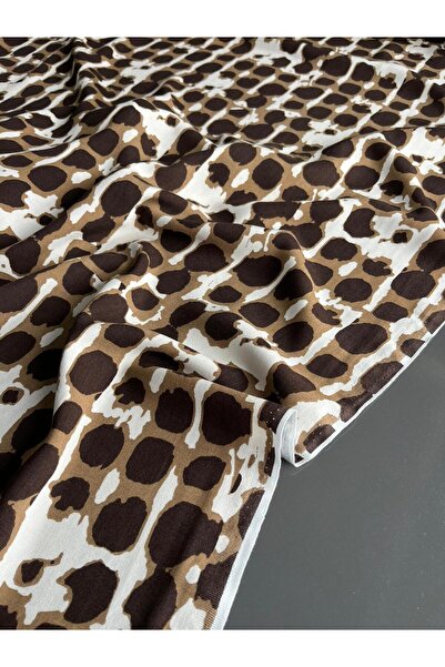 Kumaş sever 150cm Premium Viscose Fabric - Sold by the Meter, Crisp Floral & ...