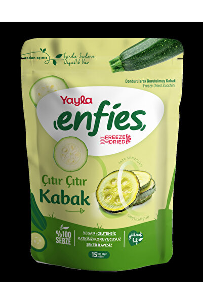 Yayla Enfies Freeze Dried Crispy Vegetables-Pumpkin 10 Gr