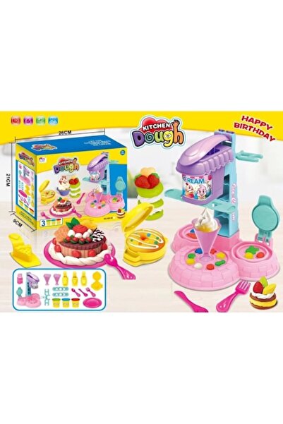 OEM Set creativ de plastilină, tort, înghețată, diverse accesorii