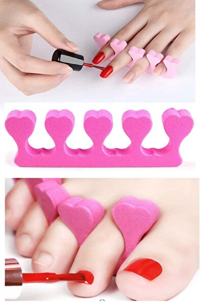 EkoAlışverişDünyam 5Pcs Pedicure Hand Foot Finger Separator Nail Painting Sof...