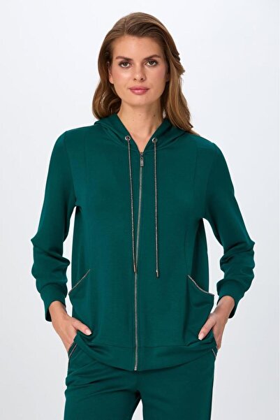 İKİLER Yakası ve Cepleri Taş Şerit Detaylı S-Shirt 026-2120
