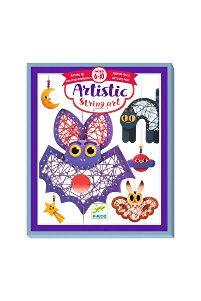 djeco Set creativ de cusut - Pe timp de noapte