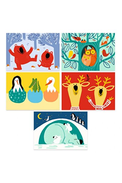 djeco Set creativ - Invatam despre animale