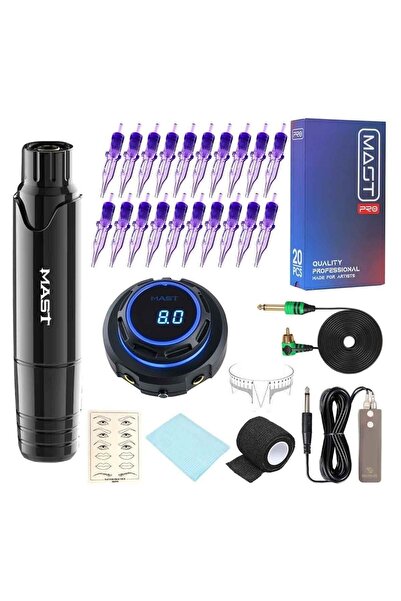 MASTPRO P10 Kalıcı Makyaj Seti Siyah Power Supply Cihaz Resimde Ki Orijinal Ü...