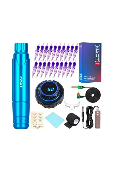 MASTPRO P10 Kalıcı Makyaj Seti Açık Mavi Power Supply Cihaz Resimde Ki Orijin...