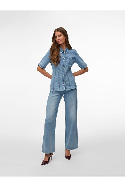 Vero Moda Jeanshemd VMJOSIE Jeanshemd