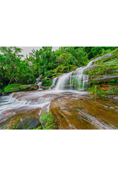 VIODESIGN Fototapet peisaj, autoadeziv, Cascada , multicolor, 80x120 cm PE182
