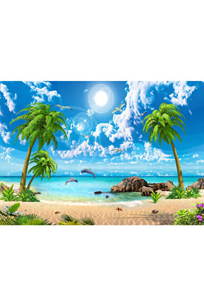 VIODESIGN Fototapet peisaje, autoadeziv, Cascada , multicolor,80x120 cm PE106