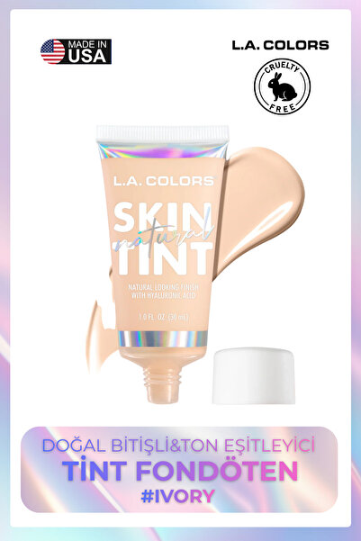 L.A Colors Natural Skin Tint - Doğal Bitişli&Ton Eşitleyici Tint Fondöten #CL...