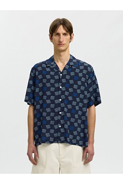 SELECTED Kurzarmhemd Relaxed Fit