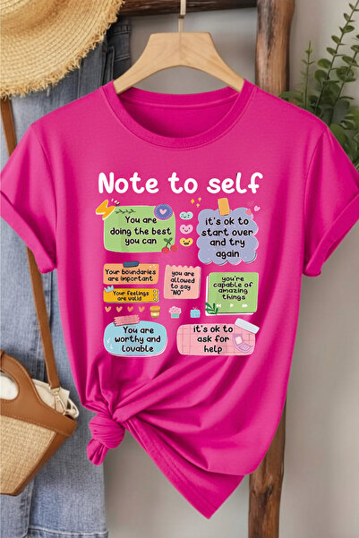 l'eivor Note to Self Printed Women's T-Shirt