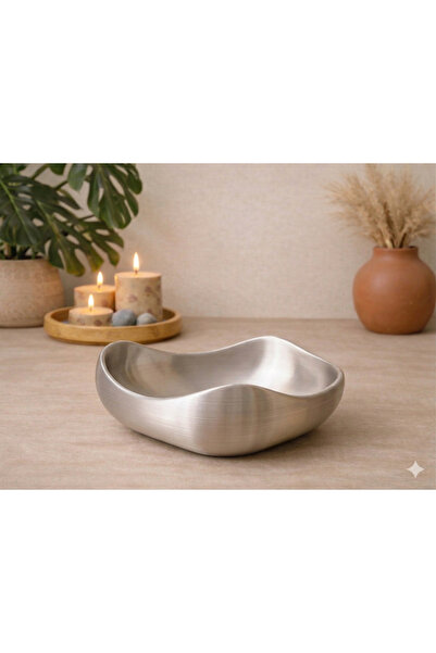 Helis Craft Japandi Tarzı Organik Dekoratif Kase Minimalist Anahtarlık, Takıl...