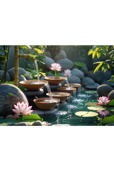 VIODESIGN Landscape wallpaper, self-adhesive, Relaxation, multicolor, 80x120 ...