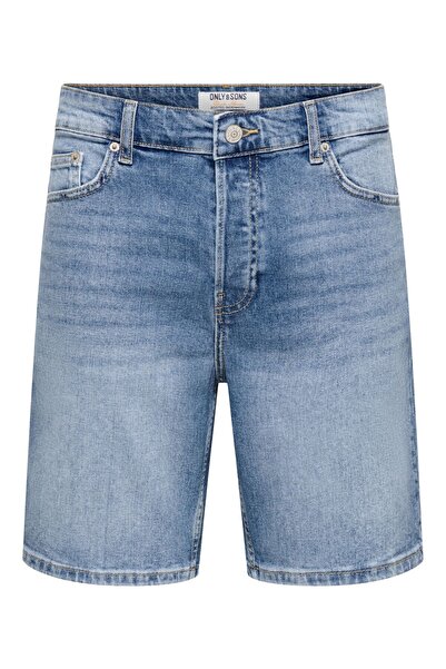 Only & Sons Jeans-Shorts ONSEDGE Gerade geschnitten Shorts