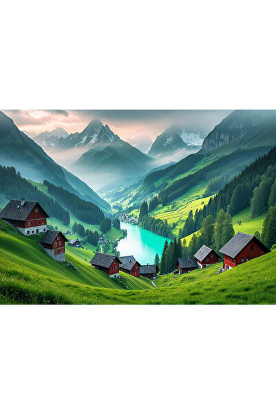 VIODESIGN Fototapet peisaje, autoadeziv, Munte , multicolor,80x120 cm PE126