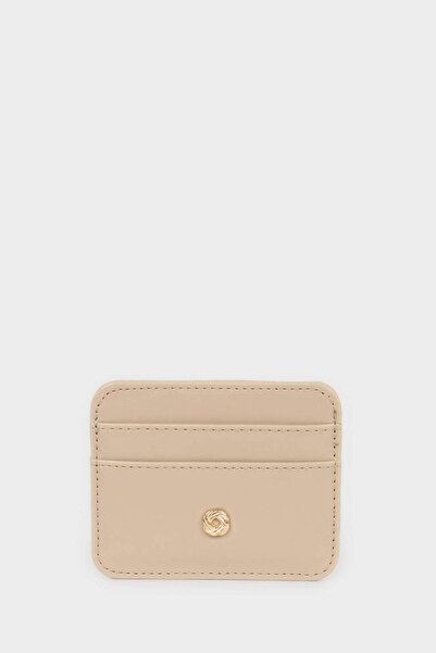 DeFacto Women's Faux Leather Card Holder G5083Axns