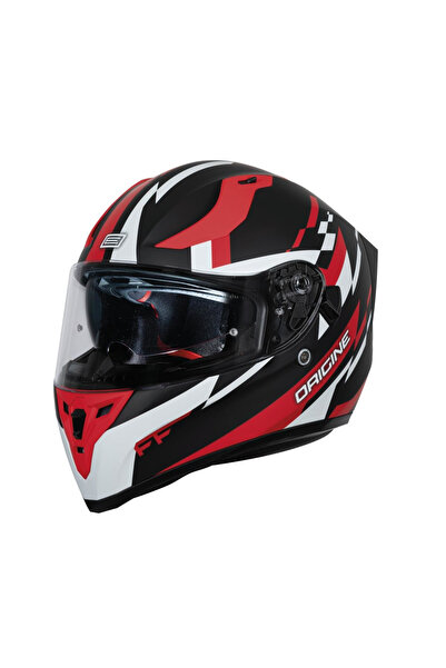 Origine Casca moto integrala, Strada Reveal, culoare rosu/negru mat, marime XL