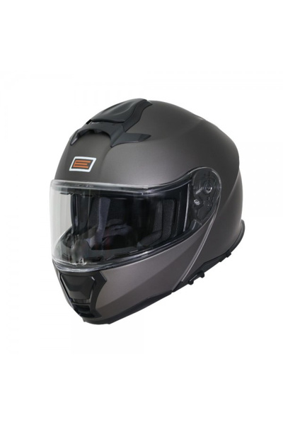 Origine Casca moto Logic Solid rabatabila, culoare titanium mat, marime M