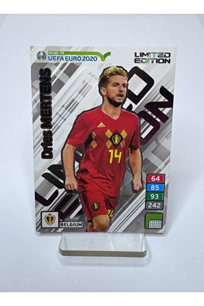 Panini Dries Mertens Limited Edition Road To UEFA Euro 2020 Futbolcu Kartı