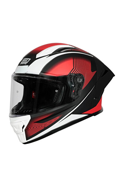 Origine Casca moto integrala, Pista Elementary, culoare rosu/negru mat, marim...