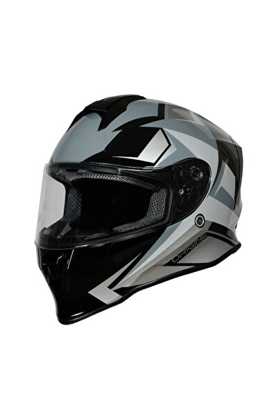 Origine Casca moto integrala, Dinamo Faster Titanium, culoare negru lucios, m...