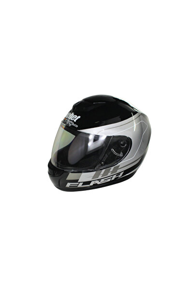 ROY Casca moto integrala adulti, Safebet HF-123 Q245-S, culoare negru/arginti...