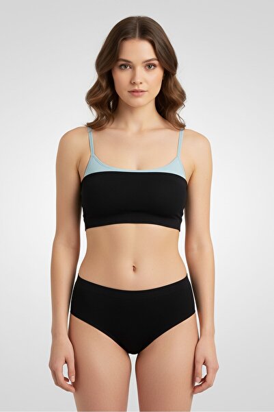 JASON WU طقم سراويل داخلية نسائية مكون من 3 قطع، بتصميم خيطي موحد ومقطع باللي...