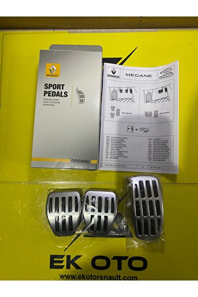 MAİS 8201629815 megane IV sport pedal takımı manuel vites orjinal