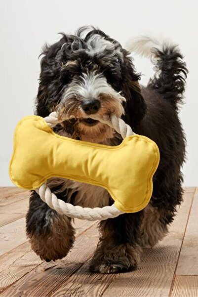 Tchibo Dog Rope Toy, Yellow