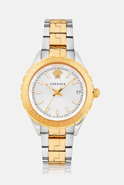 Versace Women V12030015 Analog Watch 35mm, Multicolor