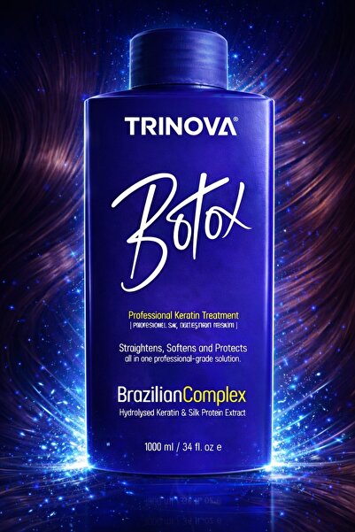 Trinova Saç düzleştirici keratin bakımı Brezilya fönü 1000ml