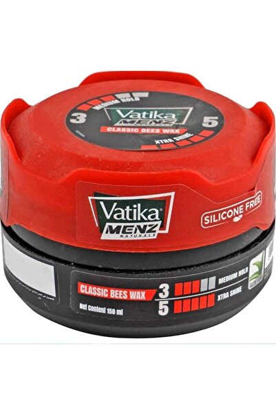 Vatika Men's Beeswax Classic Hold Medium Extra Shine 150ml
