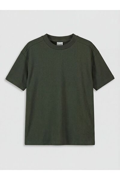 LC Waikiki LCW Παιδικό μπλουζάκι με λαιμόκοψη για αγόρια