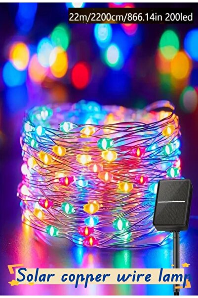 Generic Solar light string 200 LED solar fairy lights powered by solar energy...